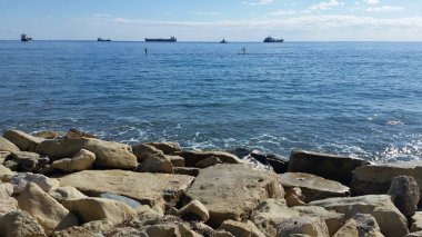 Kıbrıs'ta güzel Limasol Molos