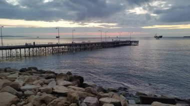 Kıbrıs'ta güzel Limasol Molos