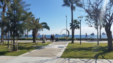 Kıbrıs'ta güzel Limasol Molos