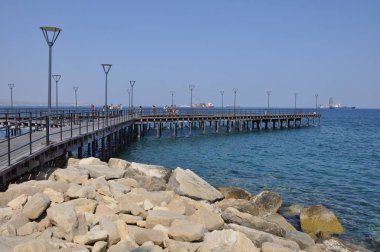 Kıbrıs'ta güzel Limasol Molos