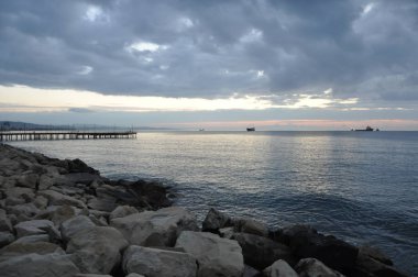 Kıbrıs'ta güzel Limasol Molos