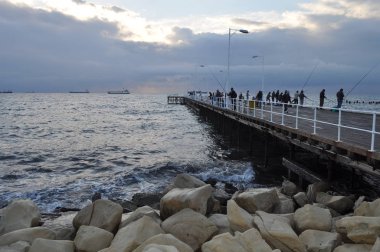 Kıbrıs'ta güzel Limasol Molos