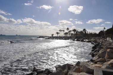 Kıbrıs'ta güzel Limasol Molos