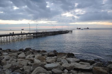 Kıbrıs'ta güzel Limasol Molos