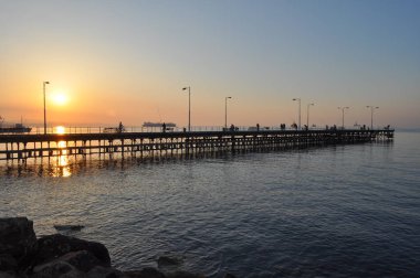 Kıbrıs'ta güzel Limasol Molos