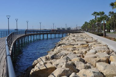 Kıbrıs'ta güzel Limasol Molos