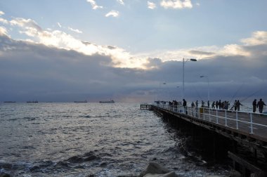 Kıbrıs'ta güzel Limasol Molos