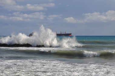 Kıbrıs'ta güzel Limasol Molos