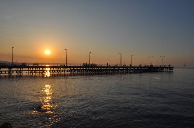 Kıbrıs'ta güzel Limasol Molos