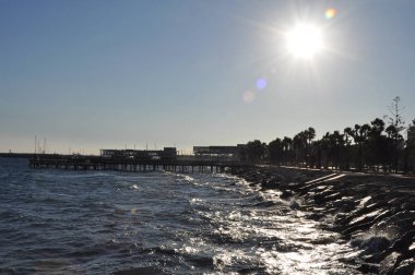 Kıbrıs'ta güzel Limasol Molos