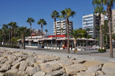 Kıbrıs'ta güzel Limasol Molos