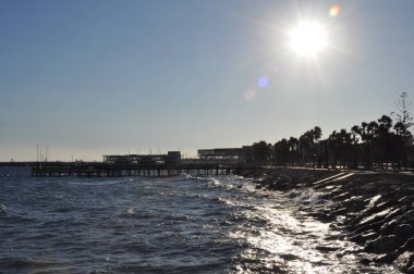 Kıbrıs'ta güzel Limasol Molos