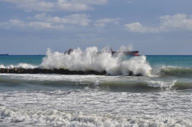 Kıbrıs'ta güzel Limasol Molos