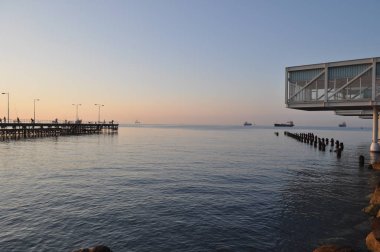 Kıbrıs'ta güzel Limasol Molos