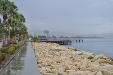 Kıbrıs'ta güzel Limasol Molos