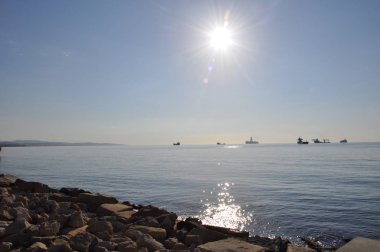 Kıbrıs'ta güzel Limasol Molos