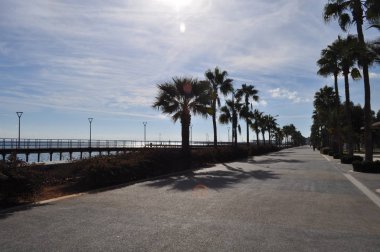 Kıbrıs'ta güzel Limasol Molos