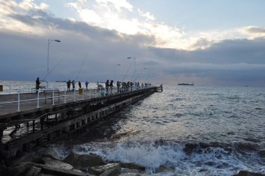 Kıbrıs'ta güzel Limasol Molos