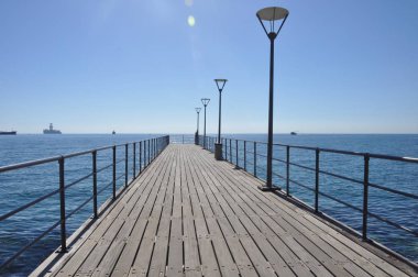 Kıbrıs'ta güzel Limasol Molos