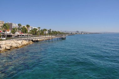 Kıbrıs'ta güzel Limasol Molos
