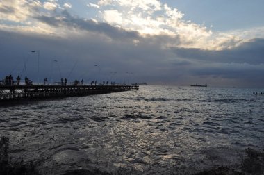 Kıbrıs'ta güzel Limasol Molos