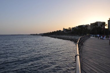 Kıbrıs'ta güzel Limasol Molos