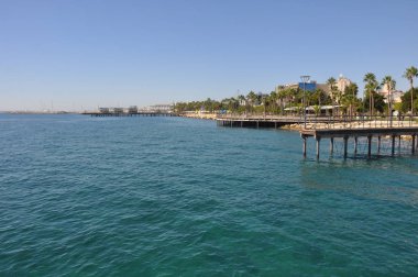 Kıbrıs'ta güzel Limasol Molos