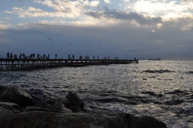 Kıbrıs'ta güzel Limasol Molos