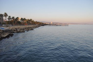 Kıbrıs'ta güzel Limasol Molos
