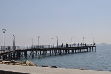 Kıbrıs'ta güzel Limasol Molos