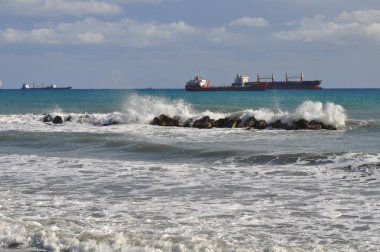 Kıbrıs'ta güzel Limasol Molos