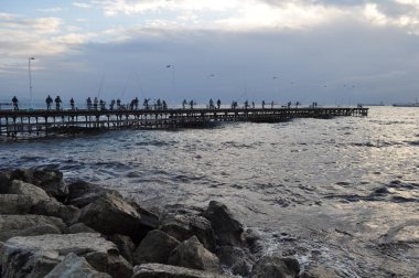 Kıbrıs'ta güzel Limasol Molos