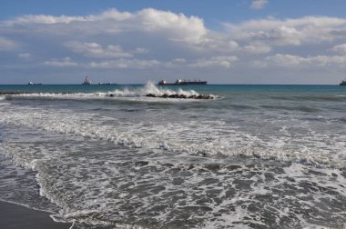 Kıbrıs'ta güzel Limasol Molos