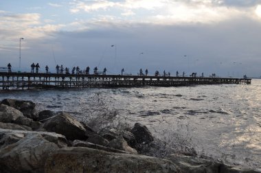 Kıbrıs'ta güzel Limasol Molos