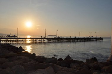 Kıbrıs'ta güzel Limasol Molos