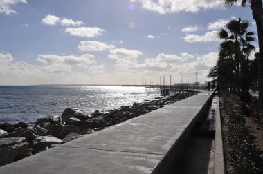 Kıbrıs'ta güzel Limasol Molos