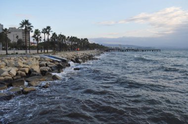 Kıbrıs'ta güzel Limasol Molos