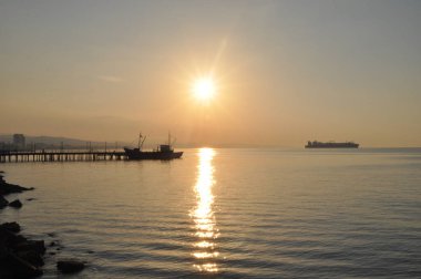 Kıbrıs'ta güzel Limasol Molos