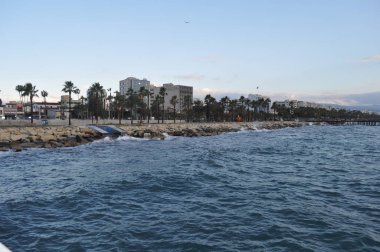 Kıbrıs'ta güzel Limasol Molos