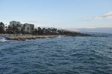 Kıbrıs'ta güzel Limasol Molos