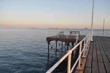 Kıbrıs'ta güzel Limasol Molos