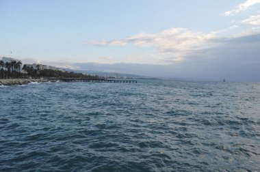 Kıbrıs'ta güzel Limasol Molos