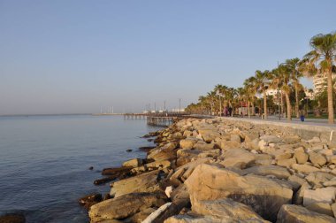 Kıbrıs'ta güzel Limasol Molos