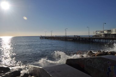 Kıbrıs'ta güzel Limasol Molos