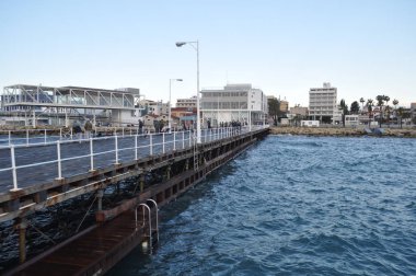 Kıbrıs'ta güzel Limasol Molos