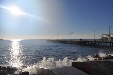 Kıbrıs'ta güzel Limasol Molos