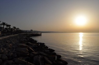 Kıbrıs'ta güzel Limasol Molos