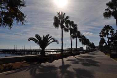 Kıbrıs'ta güzel Limasol Molos