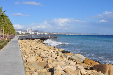 Kıbrıs'ta güzel Limasol Molos