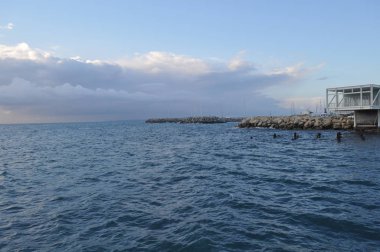 Kıbrıs'ta güzel Limasol Molos